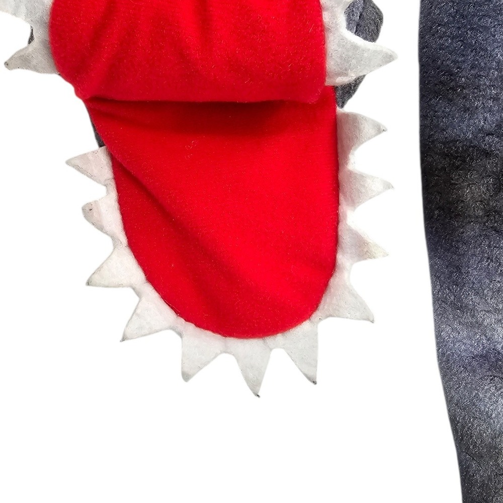 Ministry of Rascals 4T Gray Red Full Body Dragon Halloween Costume - Picture 4 of 7